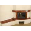 Fireplace Trim Red Travertine