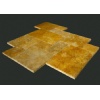 Mesta Gold Mix Travertine Pattern