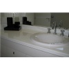 Crystallized stone vanity top