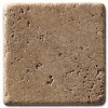 travertino noce chip for mosaic