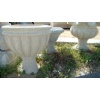Sculpture garden pot