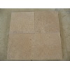 Yellow/beige limestone Honed and vibrated