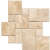 Versailles Pattern Ivory Travertine