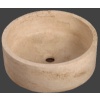 Snowdrop Basin - Beige Travertine