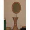 Onyx pedestal sink, lavatory,pedestal vanity