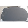 Chinese black granite tombstone