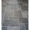 Black flooring slate tile