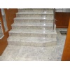 River White granite stairs