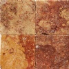 Gala Red Travertine Tumbled