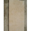 Yellow/beige limestone Bush hammered