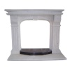 Marble fireplace