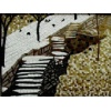 beautiful mosaic pattern of glass mosaic