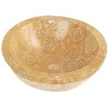 Gold Marble Basin