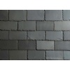 Black roofing slate tile