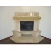 Travertine Fireplace