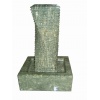 Green jadeite granite