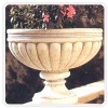 Stone flower pot