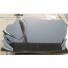 black tombstone