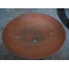 Peach Pink Limestone Sink