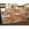 Coral Red marble slabs