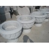 Granite flowerpot