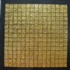Gold foil mosaic