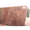 Rosso Paraiso granite slabs