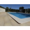 Gold Shell Pool Coping, Pavers