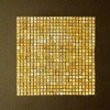 Byzantine Gold Travertine Tumbled Mosaic
