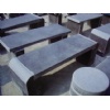 Stone bench table