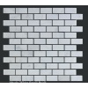 Mugla White Small Brick Mosaic