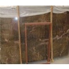 Desert brown marble slab