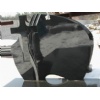 European Black Granite Tombstone