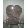 Multicolor Red Western Style Tombstone