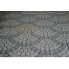paving stone on net