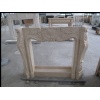 Stone Fireplace, Limestone Fireplace (YSF-009), St