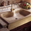 travertino chiaro sink