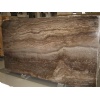 Travertino brown silver slabs