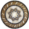 Slate mosaic round
