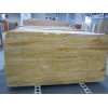 Travertino giallo slabs