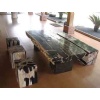 petrified wood  ractangle table