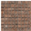 Natural Marble Mosaic Brown Red