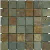 Copper-Rust slate mosaic
