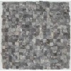 Lime Black Mosaic Tile