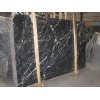 Nero Marquina marble slab