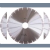 Diamond saw blade for cutting marble and granite