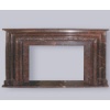 Porfirico Ramello Rosso Fireplace
