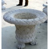 Granite flowerpot