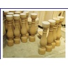 Yellow limestone baluster