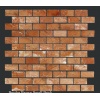 Burdur Brown Small Brick Mosaic